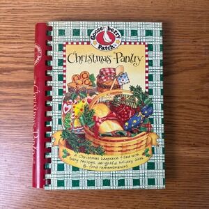 Gooseberry Patch Christmas Pantry Cookbook Holiday Recipes Spiral Bound 1990s